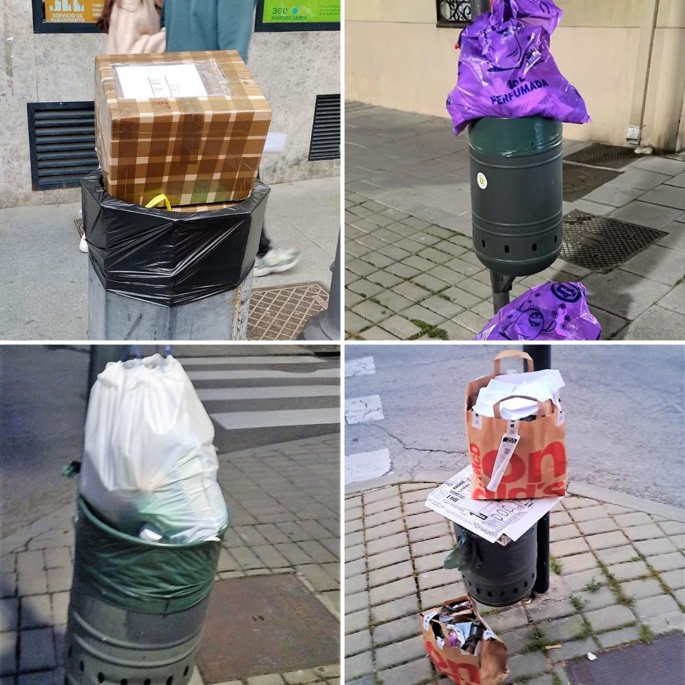  Imagen La ordenanza reguladora de la limpieza de los espacios públicos y gestión de residuos contemplará multas para los que hagan un uso indebido de las papeleras