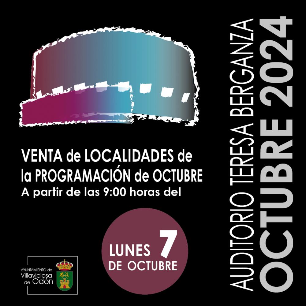  Imagen Este lunes se ponen a la venta las localidades para las representaciones de octubre en el Coliseo de la Cultura