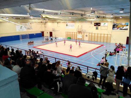 Exhibición fin de curso de la escuela de Gimnasia Rítmica