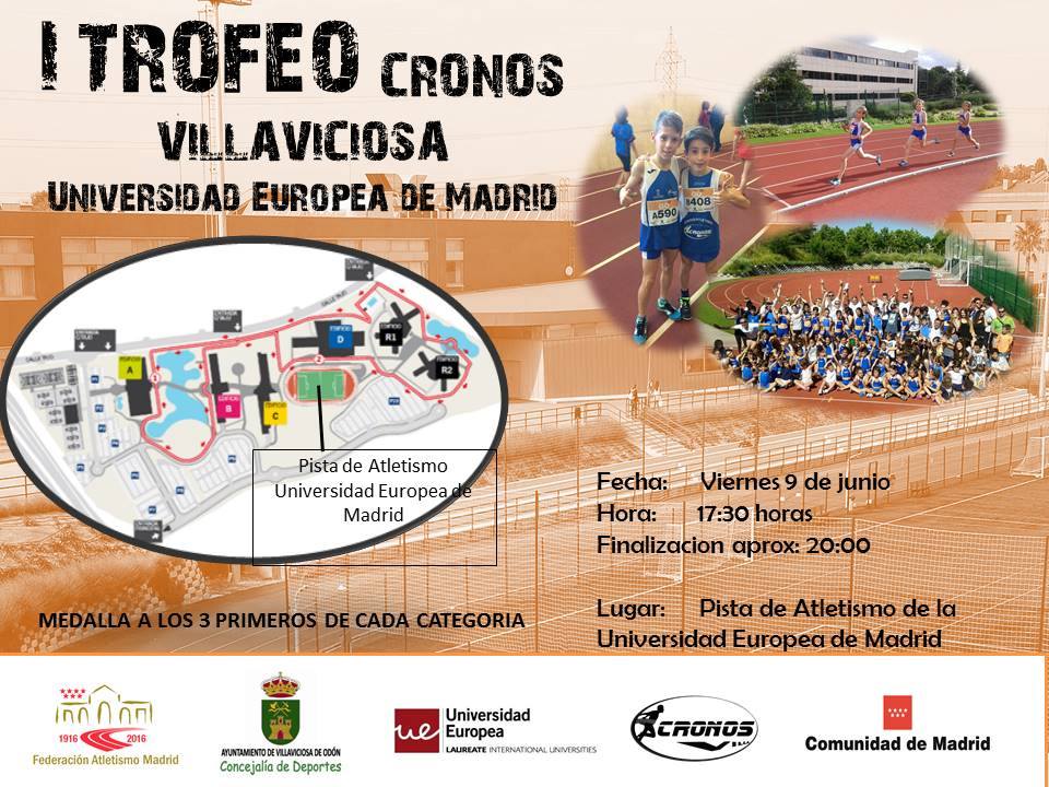 Primer Trofeo Cronos Villaviciosa. Universidad Europea de Madrid