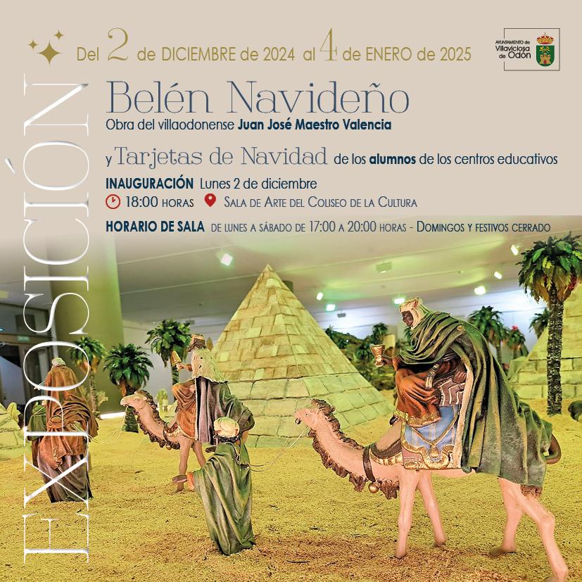  Imagen Villaviciosa de Odón inaugura hoy el espectacular Belén Navideño, una auténtica obra de arte realizada por vecinos, encabezados por Juan José Maestro