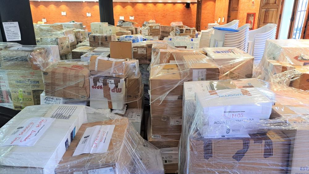  Imagen Villaviciosa de Odón recaudó más de 50 toneladas de ayuda humanitaria para los afectados por la DANA
