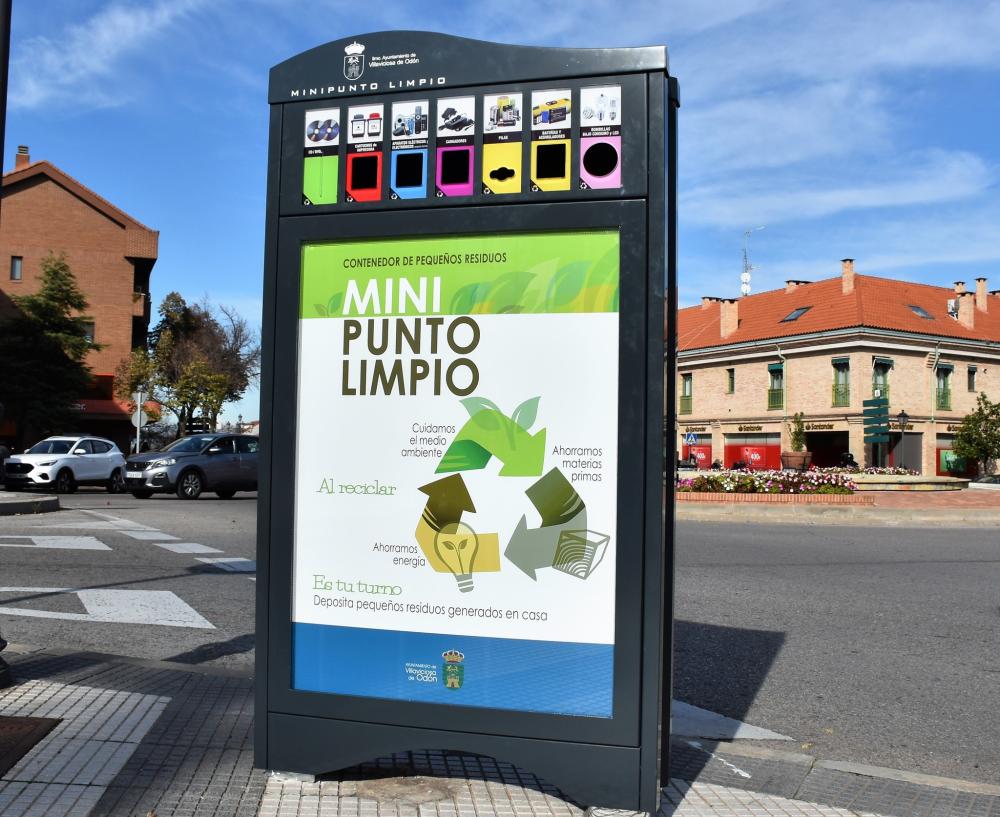  Imagen El Ayuntamiento de Villaviciosa instala cinco puntos limpios para para facilitar la recogida selectiva de pequeños residuos