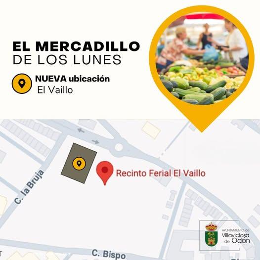  Imagen El mercadillo de los lunes se trasladará próximamente al recinto de El Vaíllo