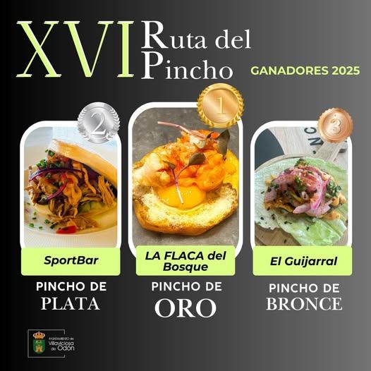 El restaurante La Flaca del Bosque obtiene el primer premio de la XVI edición de la Ruta del Pincho
