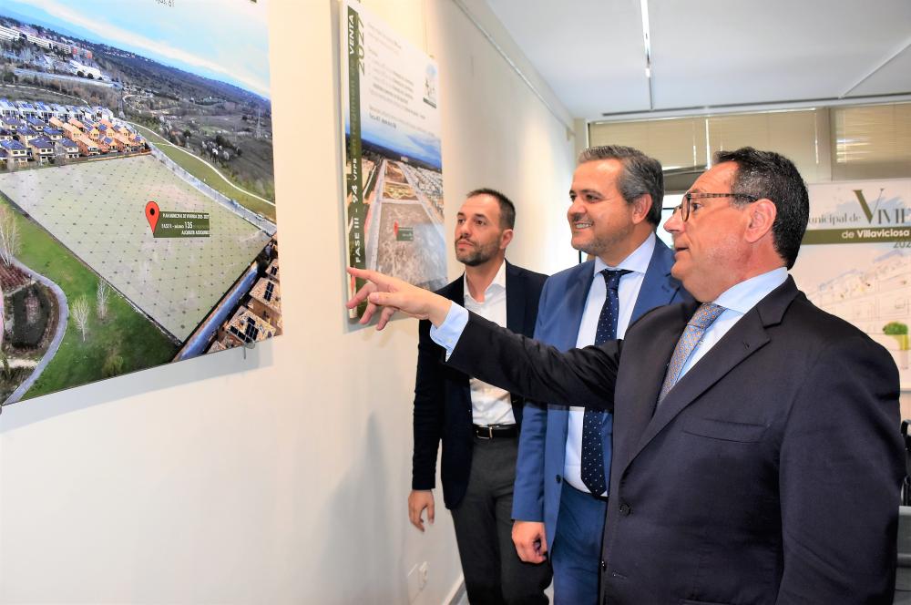 Villaviciosa de Odón presenta el Plan Municipal de Vivienda que permitirá la construcción de un máximo de 377 viviendas en suelo público en régimen de venta y alquiler