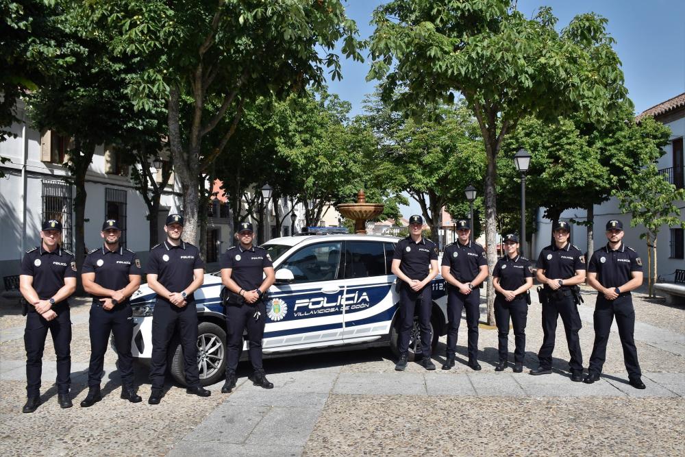 La Plantilla de la Policía Local de Villaviciosa de Odón se incrementa con la incorporación de nueve agentes