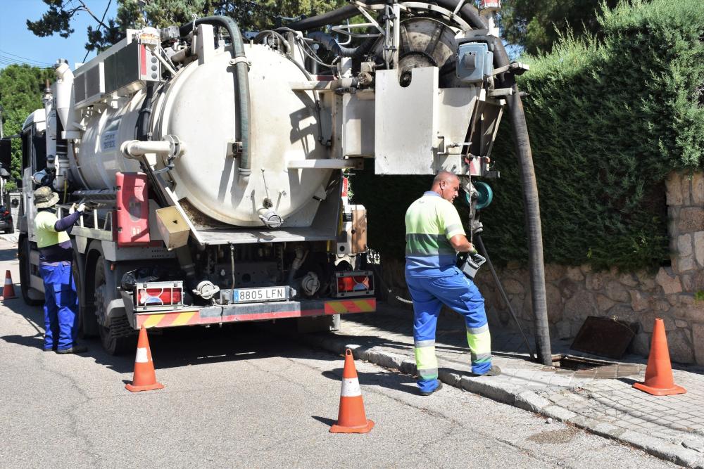 Entra en vigor el nuevo contrato de conservación, mantenimiento y limpieza de las redes de alcantarillado para Campodón, El Bosque, El Castillo y Cerro de las Nieves