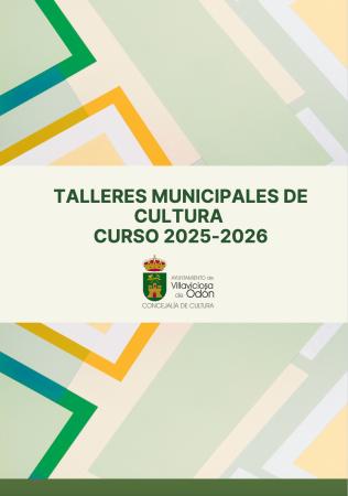 Talleres municipales de Cultura 2025-2026