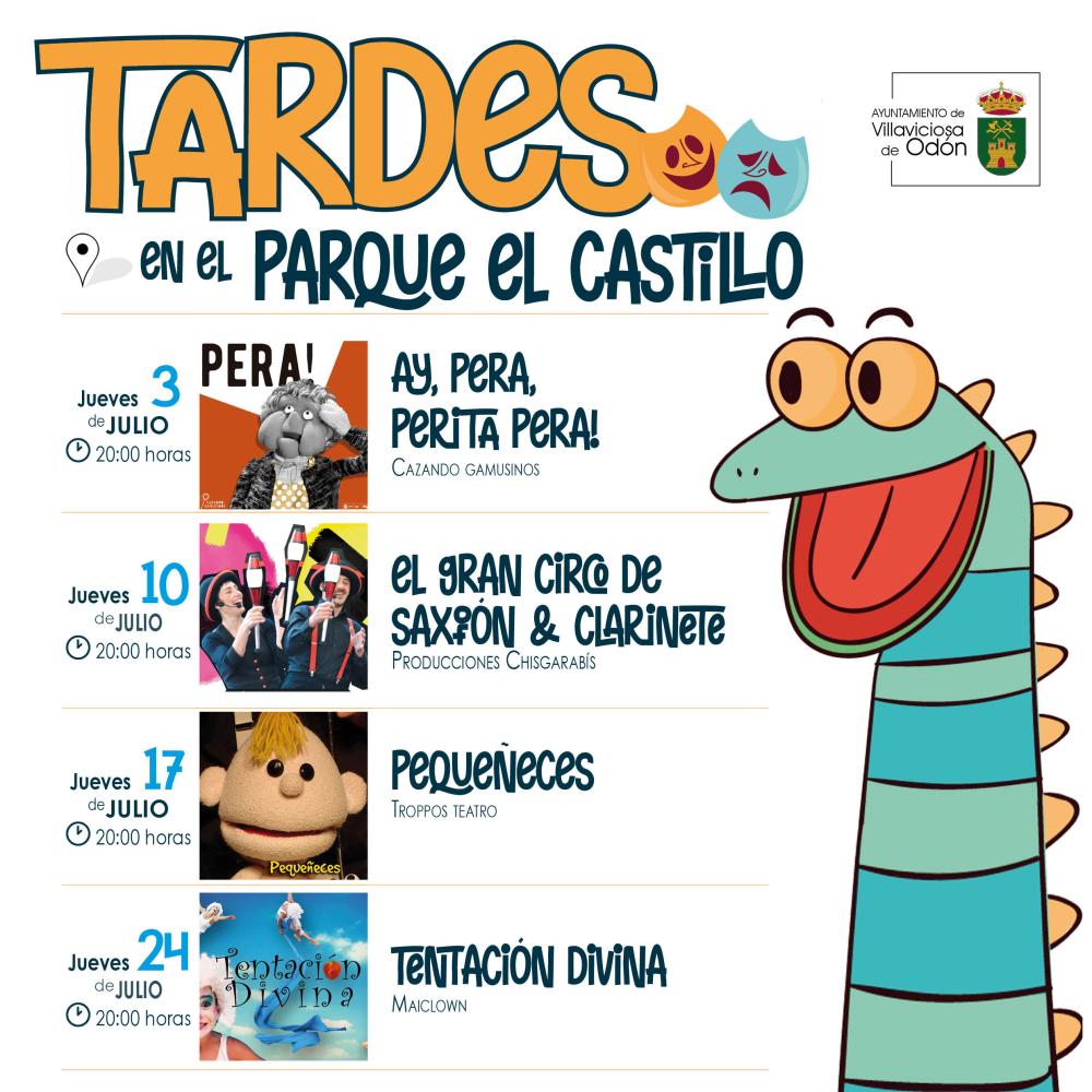 “Tardes en el Parque El Castillo”, cultura y diversión para toda la familia