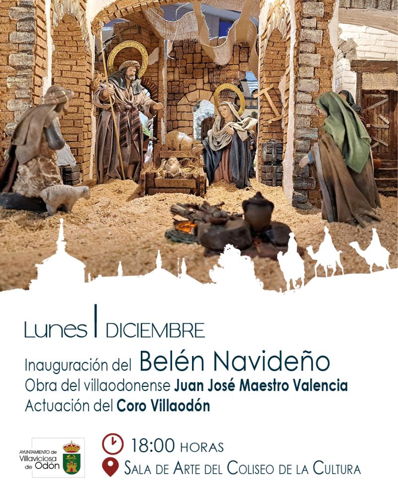  Imagen Villaviciosa de Odón inaugura este lunes el Belén Navideño 2025, una obra artesanal de 56m² creada por el belenista local, Juan José Maestro