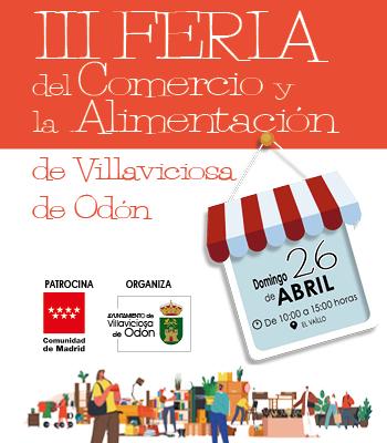 La III Feria del Comercio y la Alimentación de Villaviciosa de Odón contará con la presencia de 44 negocios y empresas de la localidad
