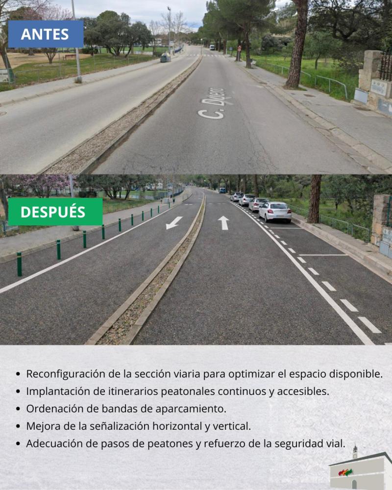 Aprobado el inicio del expediente de contratación de las obras de reordenación de la calle Duero (Urbanización El Bosque) y la Avenida del Castillo (Urbanizaciones El Castillo y Campodón)