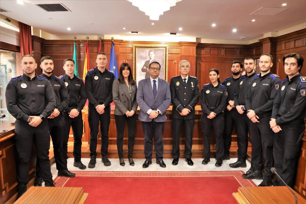  Imagen La Plantilla de Policía Local se incrementa en nueve agentes tras su toma de posesión una vez han superado el periodo de prácticas