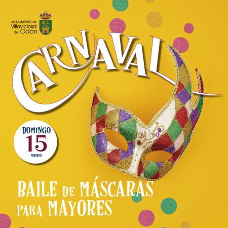 BAILE de MáSCARAS para MAYORES con orquesta