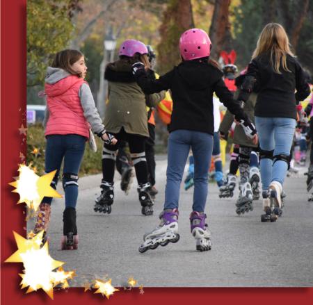 Patinando por Villa