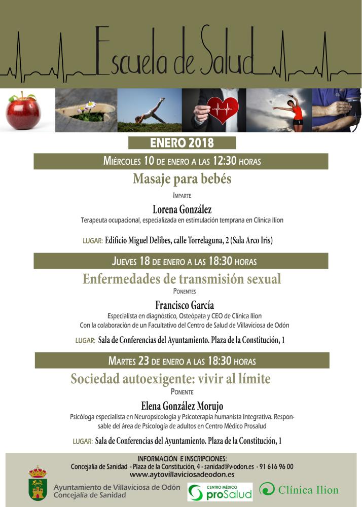  Imagen Masaje para bebés, primer taller con el que se abre la “Escuela de Salud” este mes de enero