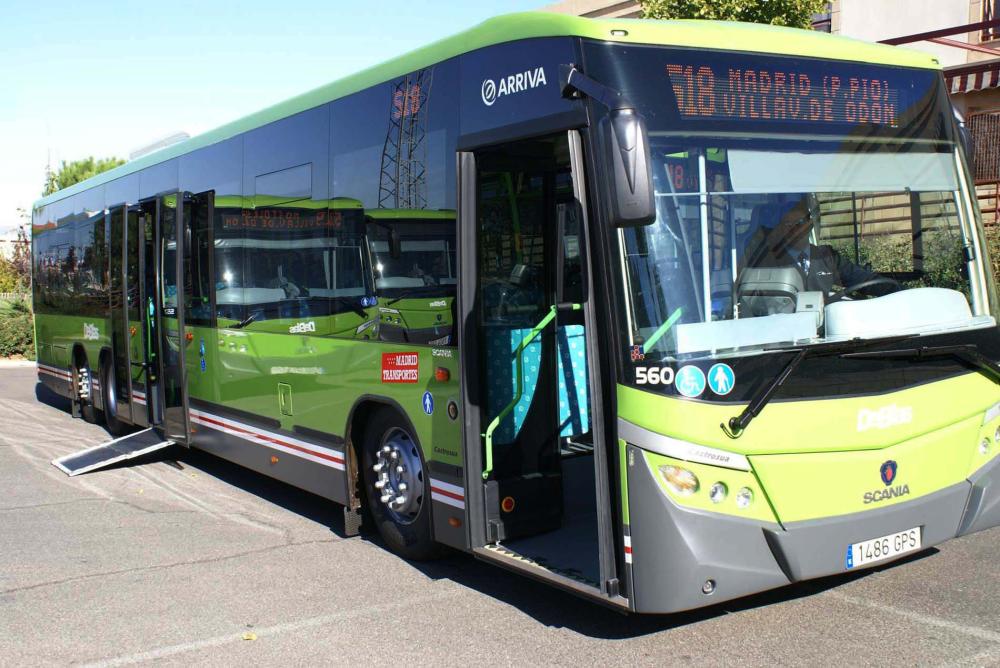  Imagen La frecuencia de autobuses de la línea 518 aumenta en las horas punta de la mañana llegando a pasar cada cinco minutos