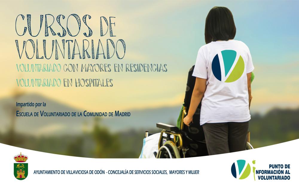  Imagen La concejalía de Servicios Sociales organiza dos cursos: Voluntariado con Mayores en Residencias y en Hospitales