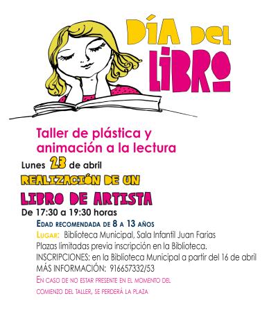 Inscripciones Taller Plástica y Animación Lectura