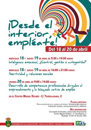 Jornadas ¡Desde el interior, empléate!