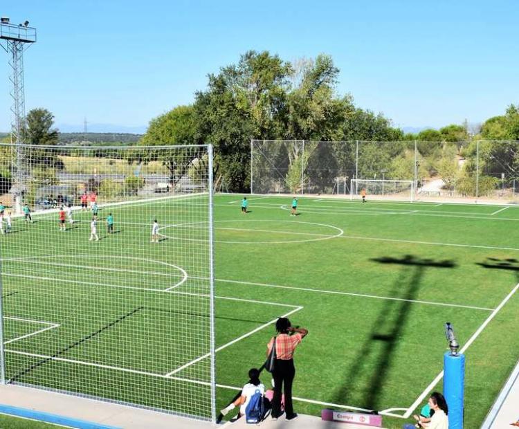 Campos de fútbol arreglados