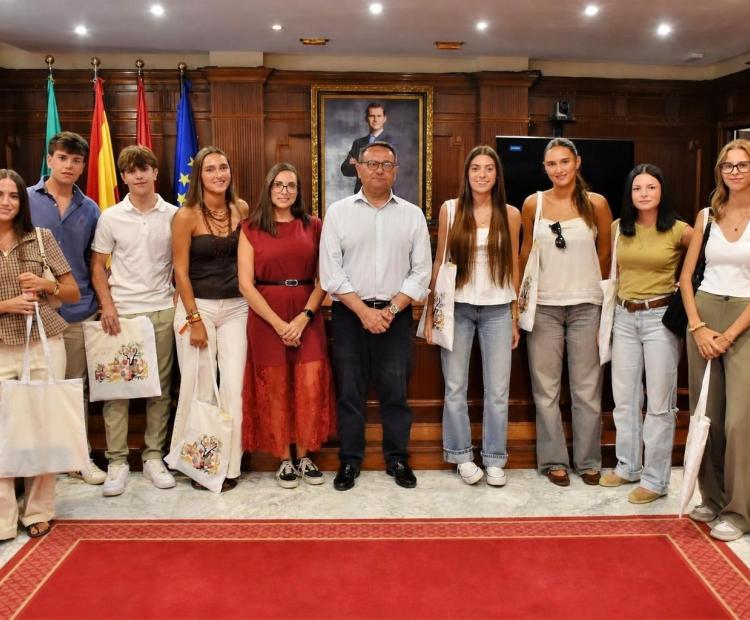 Recepción alumnos becados Universidad Europea 2026