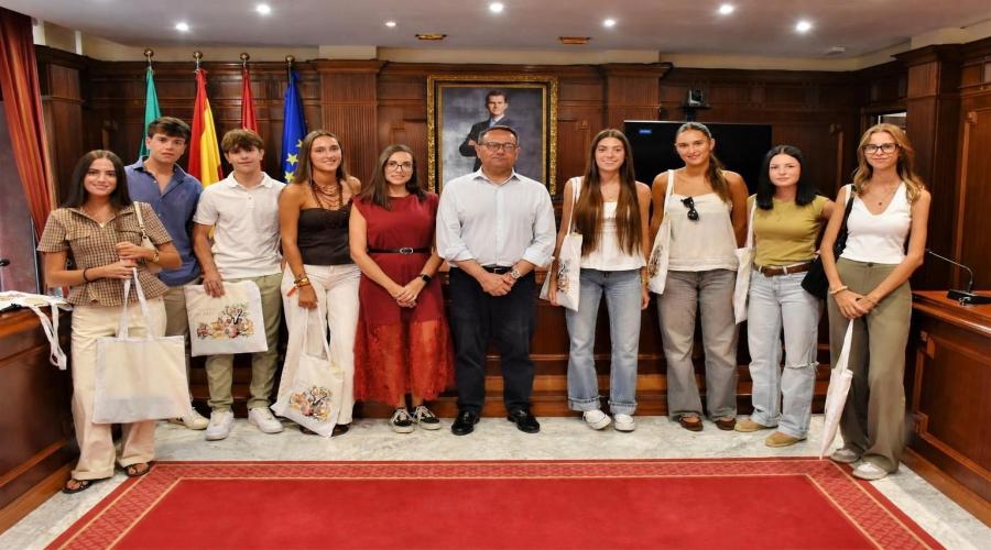 Recepción alumnos becados Universidad Europea 2026
