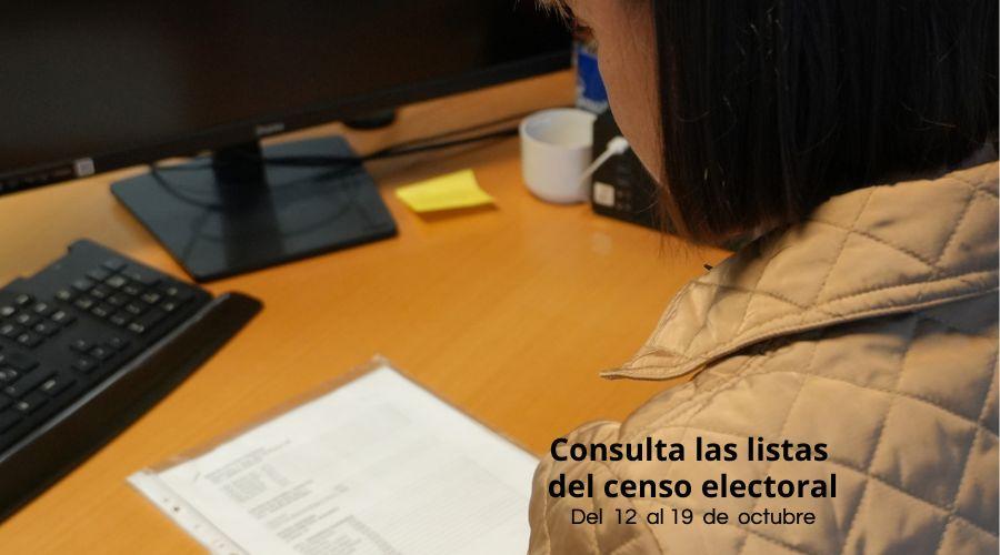 Consulta listas del censo electoral